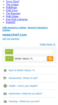 Mobile Screenshot of localbusiness.newschief.com